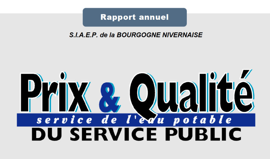Rapport de l'eau 2023